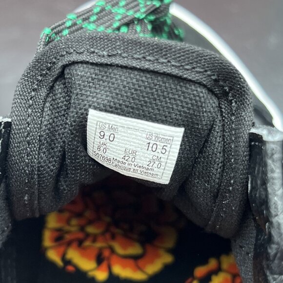 Vans Old Skool Dia de los Muertos Hummingbird Skate Shoe M9 W10.5 Black Blue NEW - Picture 13 of 16